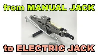 Dongkrak manual menjadi dongkrak elektrik - 100% Mudah!!!