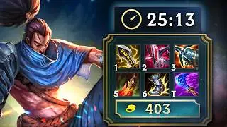 THE BEST YASUO PERFORMANCE EVER *25 MINUTE FULL BUILD*