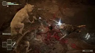 Elden Ring Caveman Afraid of Wolves