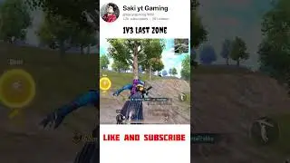 1v3 Last zone fight #bgmi #sakiytgaming #pubgmobile #pubg #shorts
