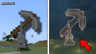 I MADE BIG STONE STATUE | MINECRAFT SURVIVAL (#1)