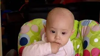 Hannah - watching Pororo
