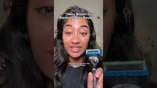 This is my “hairy brown girl” flawless base routine 🤎 