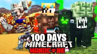 I Survived 100 Days in STEAMPUNK Minecraft Hardcore!