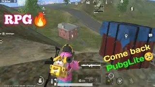 Killed with RPG Pubg Lite 🔥 Remembered Old Days 🥺