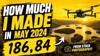 How Much I Made in May 2024 from Stock Footage | Passive Income / Adobe Stock Earnings