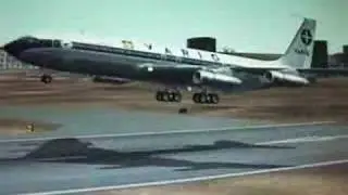 Boeing 707 Varig (Captain sim) landing - simulador