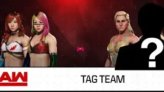 Kabuki Warriors vs Charlotte Flair & a Mystery Partner || Raw || WWE 2k20