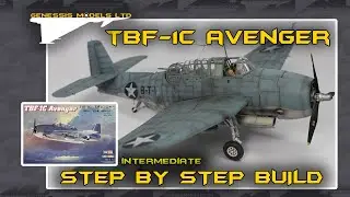 Building The HobbyBoss TBF-1C Avenger 1/48 Scale : Step By Step Video Build : Episode.1