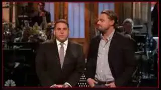 SNL Jonah Hill monologue interrupted by Leonardo Dicaprio