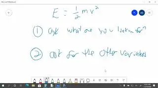 Kinetic Energy Equation Using Python