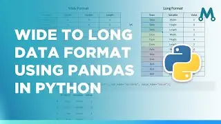 Convert Wide to Long Format and Vice Versa Using Pandas Python