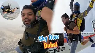 I Did A Skydive In Dubai 😱 | Jahaz Se Jump Mardi 😍 | Scariest Moment Of My Life 😭|Reaction video
