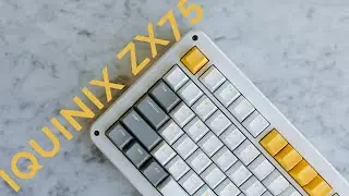 IQUNIX ZX75 Gravity Wave || TTC ACE Switches || ASMR Sound Test
