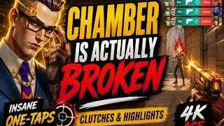 CHAMBER IS BROKEN | INSANE One-Taps & Clutches | VALORANT