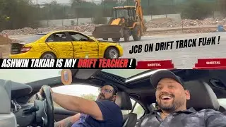 @ASHWINSINGHTAKIAR  is my drift teacher 😜 crazy drifting 🚙
