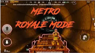 Pubg Mobile Metro Royale Mode | Underground Metro Station In Pubgm | Tikhar Rifle In Metro Exodus