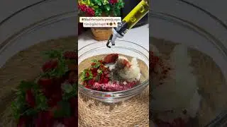 SELAM, BUGÜN ÇOK LEZZETLİ FIRINDA PATLICAN SARMA YAPTIM ♨️