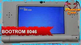 Nintendo 3DS hard brick repair (bootrom 8046 error) english and portigese sub for help
