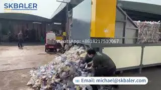 SKBALER PET Bottle Bale Breaker - Efficient Plastic Bale Opening Solution