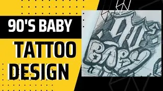 STUDYING TATTOO LETTERING