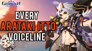 Every Arataki Itto Voiceline - Genshin Impact