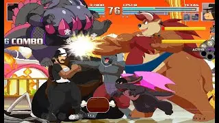 Mugen but is a Gang Fight