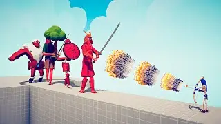FOUR GIANTS vs ONE EVERY GOD - Totally Accurate Battle Simulator | TABS