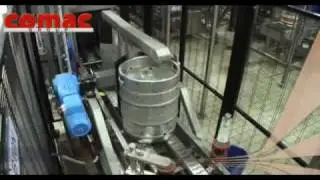 Comac kegging line - 120 Kegs/hour