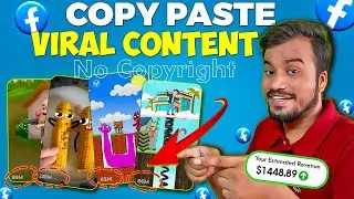 80000/Month kamao | Kids Cartoon Video Copy Paste Karo | Facebook Premium Copy Paste Content |