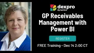 GP Receivables Management with Power BI Training