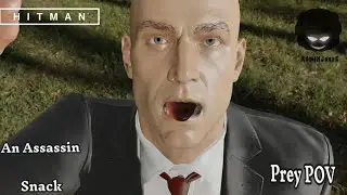 (Blender) An Assassin Snack (HITMAN Vore Animation)