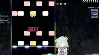 「osu!mania 7k」t+pazolite - Sanctuary S 7.8 ★