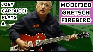 [2/3] Joe Carducci Tests OFFICIAL CUSTOM GRETSCH Firebird Guitar MODIFICATION at Fender Headquarters