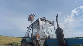 Сломали косу Ростсельмаш. Грабление люцерны под силос. Рабочие будни.