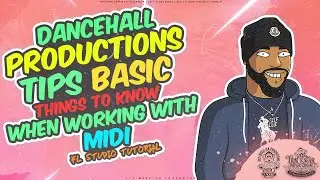 How To Use Midi In Dancehall (Beginner) | How To Make A Riddim Using Midi | 🎼📀 Itz-Beez-Da TrackStar