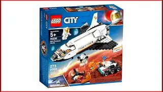 LEGO CITY 60226 Mars Research Shuttle Toy Speed Build