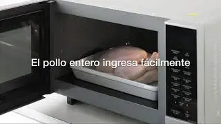 Microondas GF574: Flat & Wide - Facil de limpiar