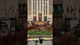 Rockefeller Center before the Christmas Tree, best time in NYC