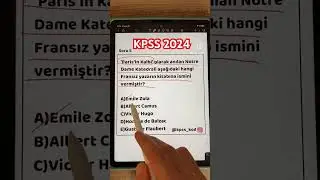 Güncel Bilgiler Seri 12✅ #kpss2024