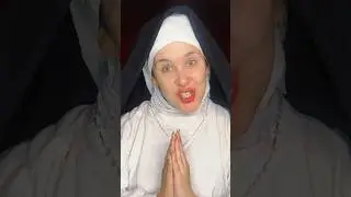 LA MONJA MAKEUP - THE NUN COSPLAY