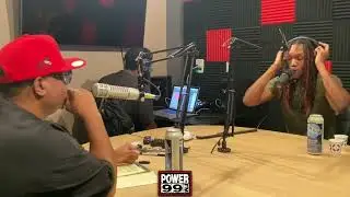 REK BANGA KICKS A FREESTYLE ON POWER99 COMEUPSHOW W/ @DjCosmickev