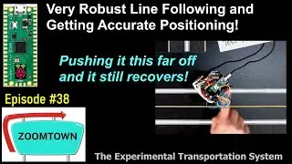 038 Achieving Robust Line Following and Position Tracking on our PICO and MicroPython controlled bot
