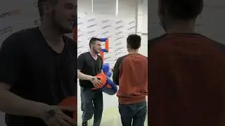 Надувной аттракцион Бомбардиры! 💥Попади в цель 💥