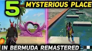 Free Fire Top Hidden Places in Bermuda, Bermuda Remaster, and Purgatory with #UncleGamesHacker