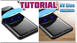 TUTORIAL Cara Pasang Tempered Glass Uv Full Glue For Samsung Note 9