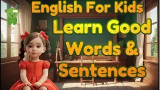 Learn Good Words & Sentences for Toddlers | Little Marvels E - Learning #english #kids  #child