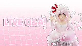 Q & A live stream!!