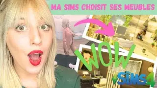 Je laisse ma sims choisir ses meubles ! (Et le résultat est canon 🤩) Challenge SIMS 4