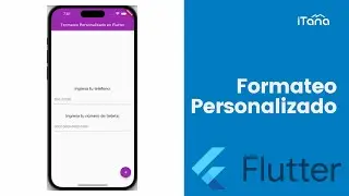 Flutter: Formateo Personalizado en TextInput